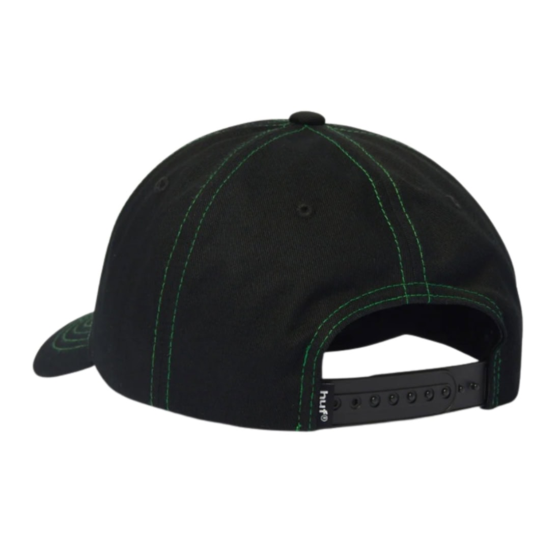 Huf Stuck On You 6 Panel Cap - Black - Snapback Cap by Huf One Size
