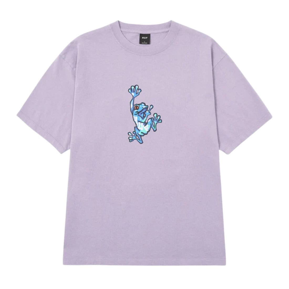 Huf Stuck On You T-Shirt - Lilac Chalk - Mens Graphic T-Shirt by Huf