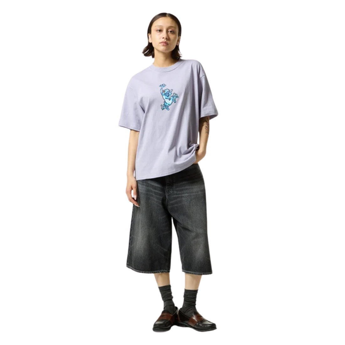 Huf Stuck On You T-Shirt - Lilac Chalk - Mens Graphic T-Shirt by Huf