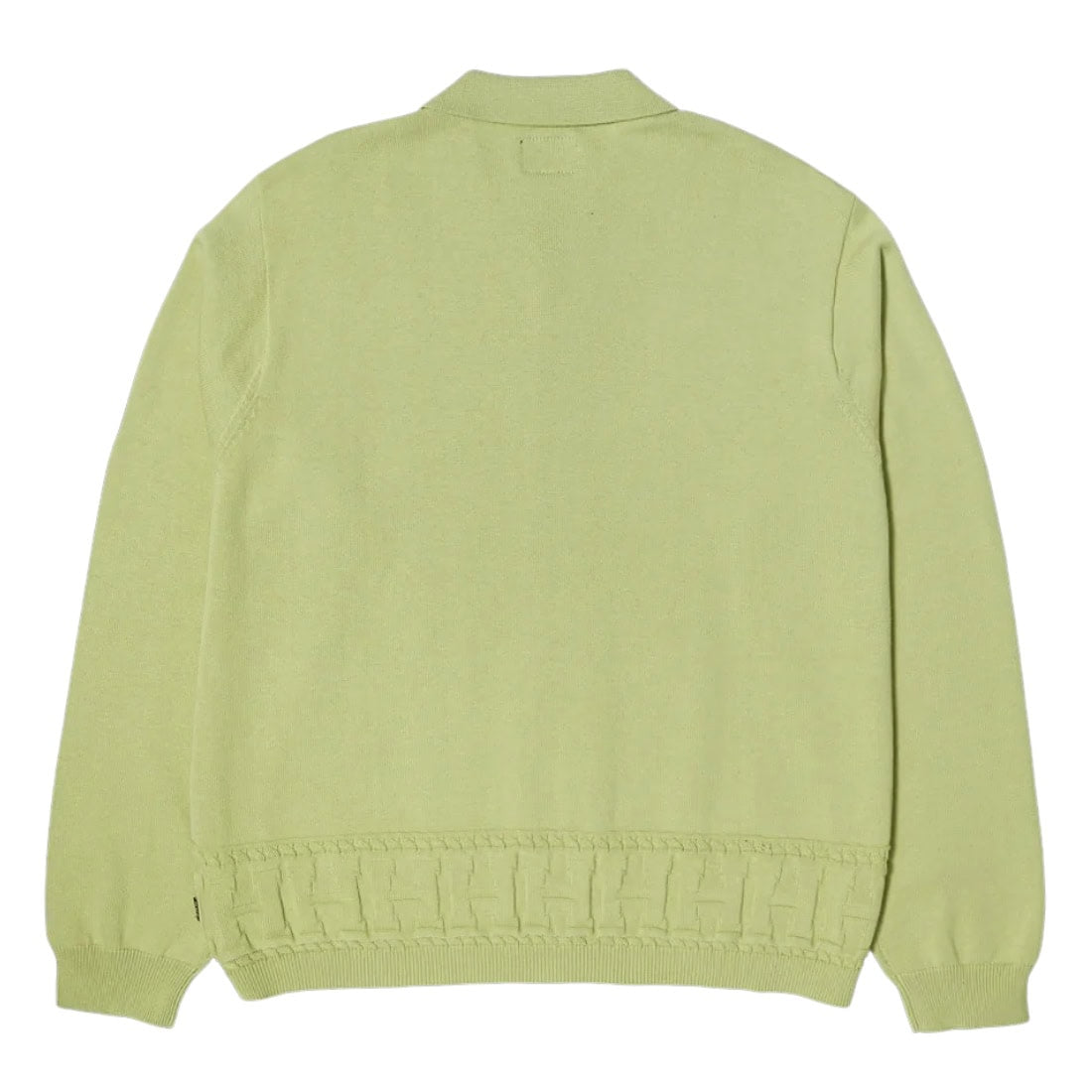 Huf Towner Long Sleeve Knit Top - Pistachio - Mens Knitwear by Huf