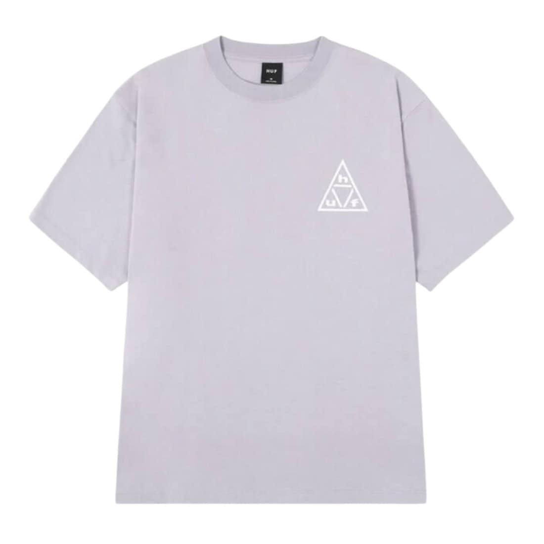 Huf Triple Triangle T-Shirt - Lilac Chalk/White - Mens Graphic T-Shirt by Huf