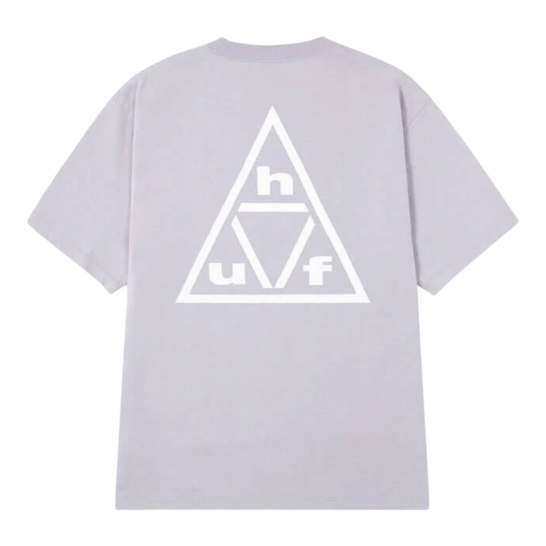 Huf Triple Triangle T-Shirt - Lilac Chalk/White - Mens Graphic T-Shirt by Huf