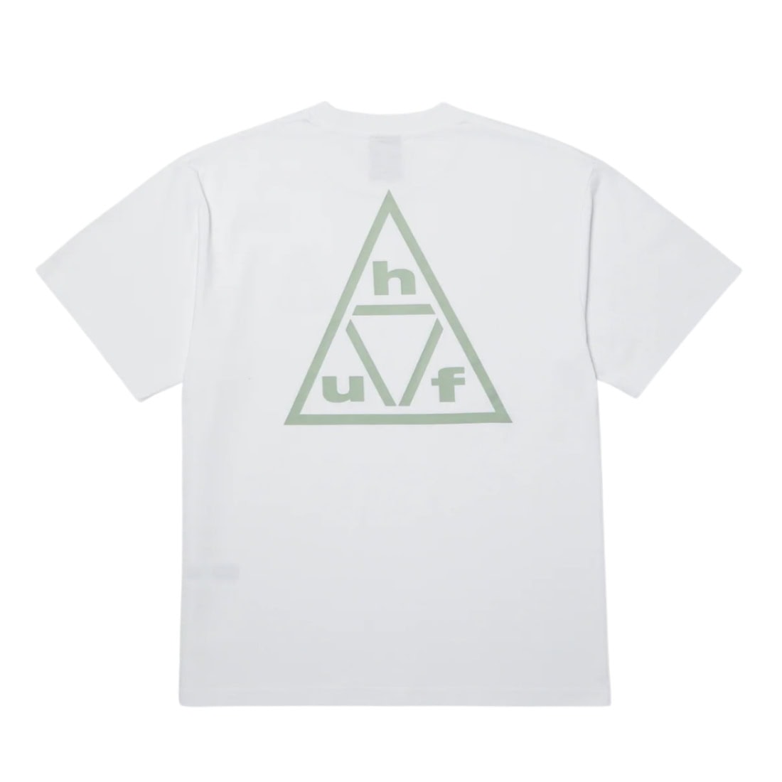 Huf Triple Triangle T-Shirt - White - Mens Graphic T-Shirt by Huf