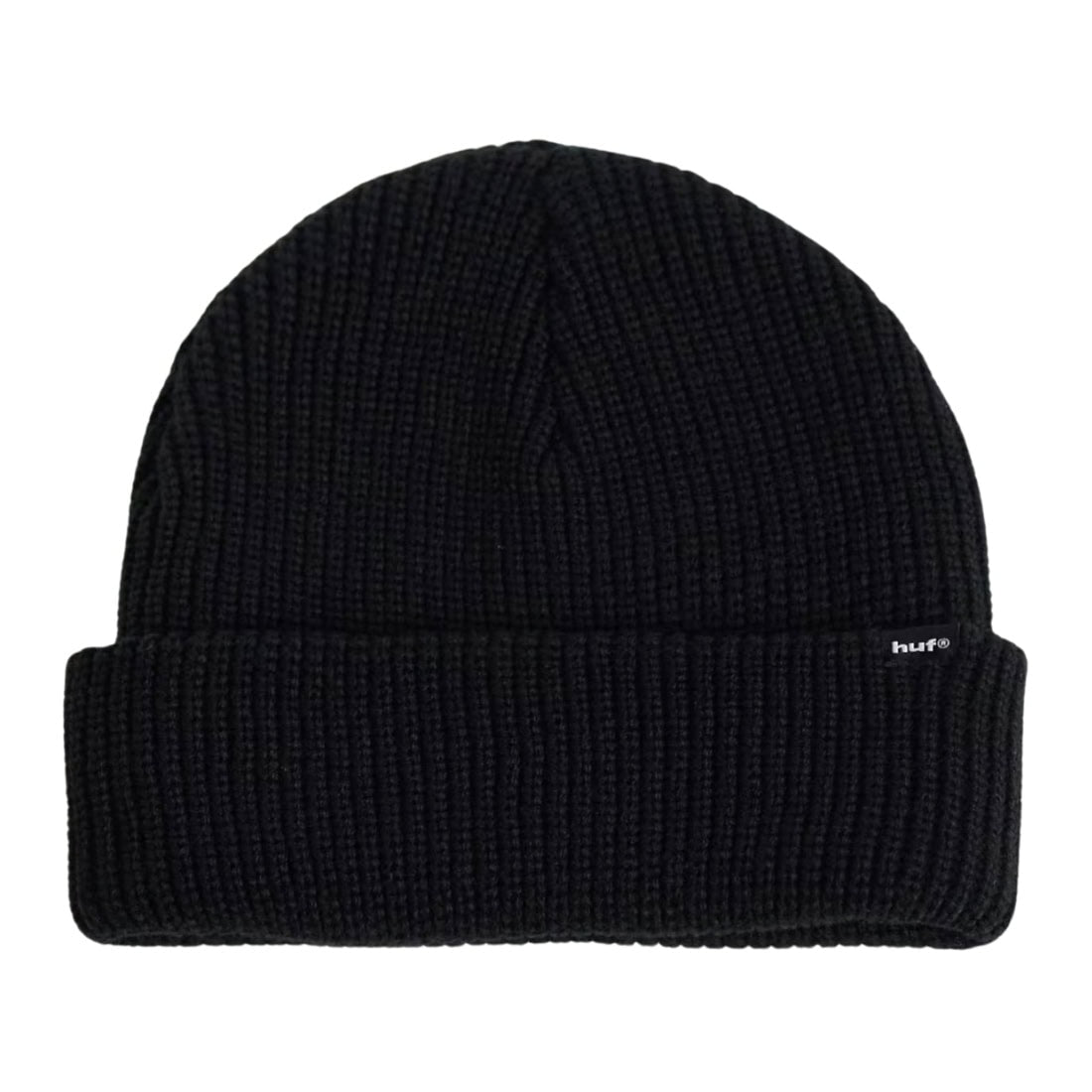 Huf Usual Beanie - Black FA26 - Fold Beanie by Huf
