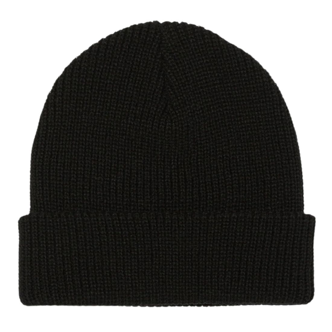 Huf Usual Cuff Beanie - Black - Fold Beanie by Huf
