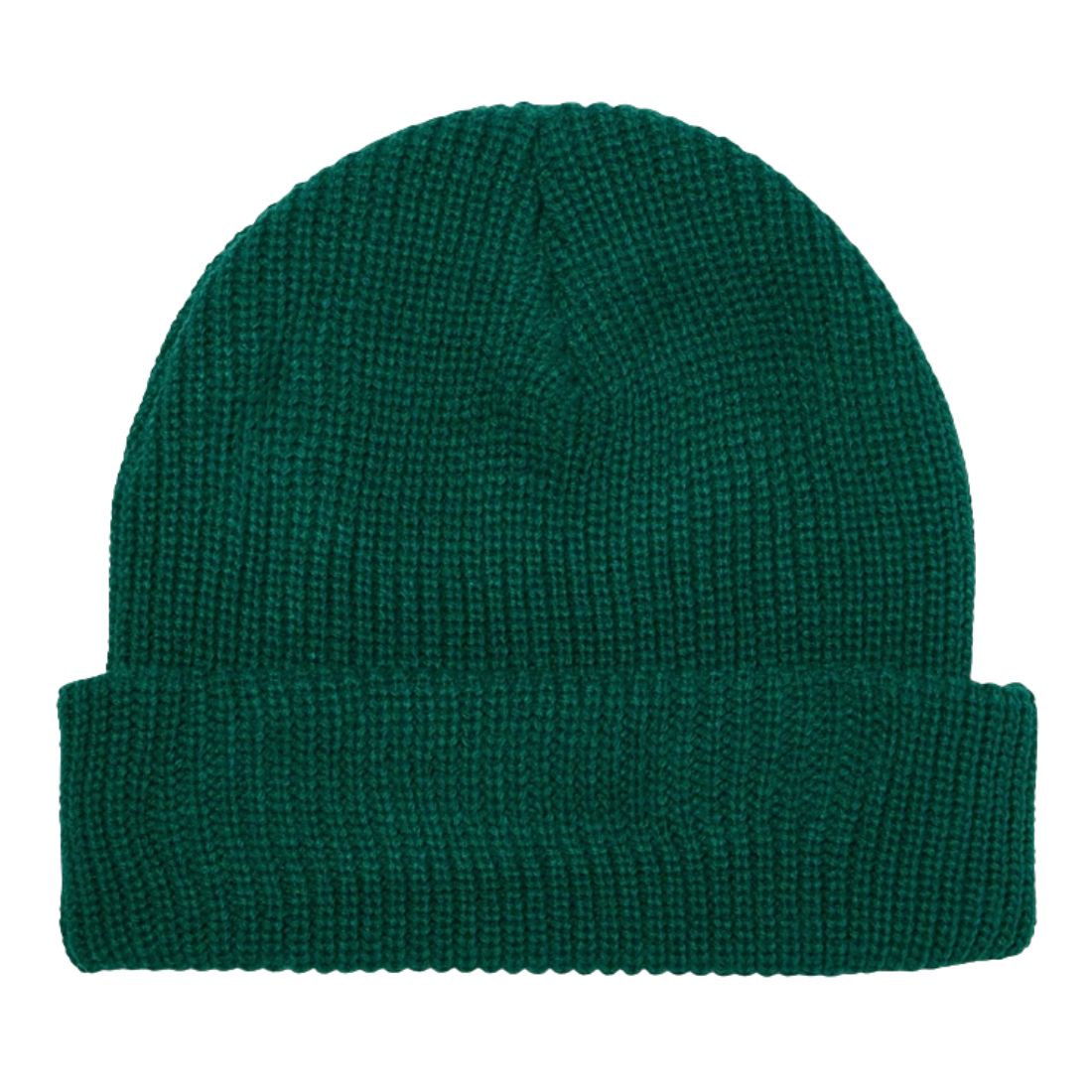 Huf Usual Cuff Beanie - Forest Green - Fold Beanie by Huf