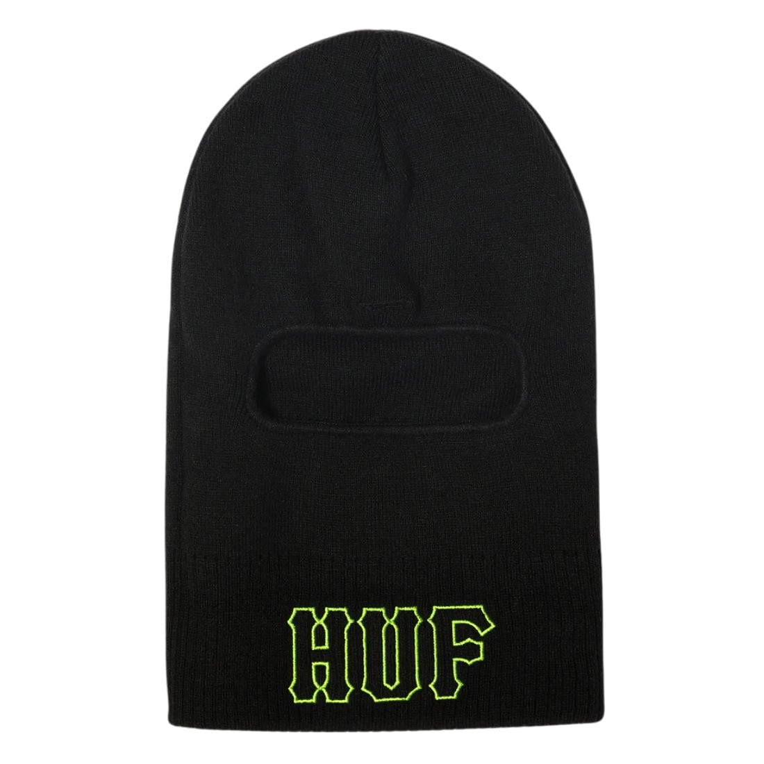 Huf Vogel Balaclaca Balaclava Beanie - Black - Fold Beanie by Huf