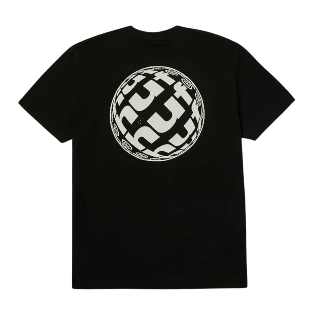Huf Wide Angle T-Shirt - Black - Mens Graphic T-Shirt by Huf