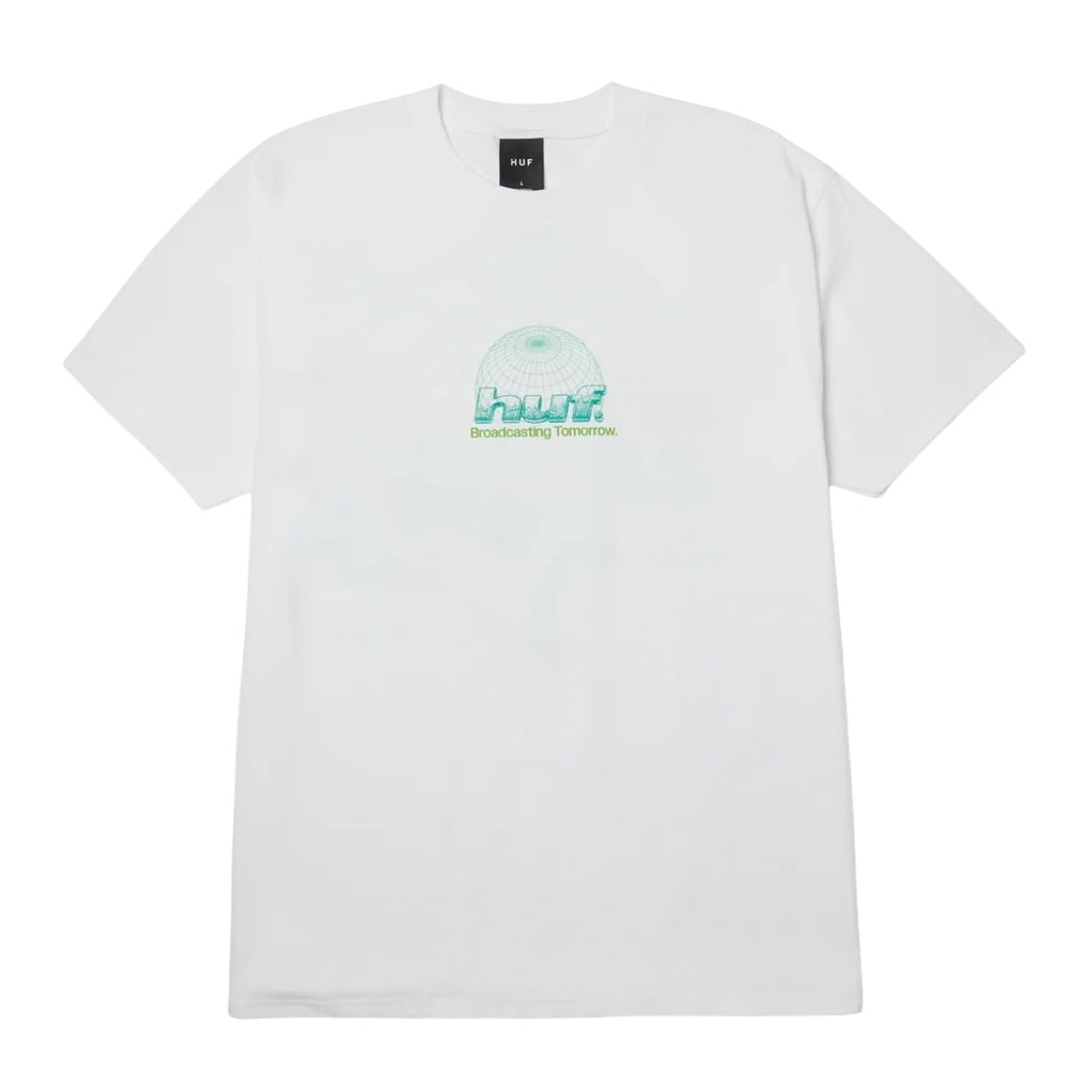 Huf Worldwide Network T-Shirt - White - Mens Graphic T-Shirt by Huf