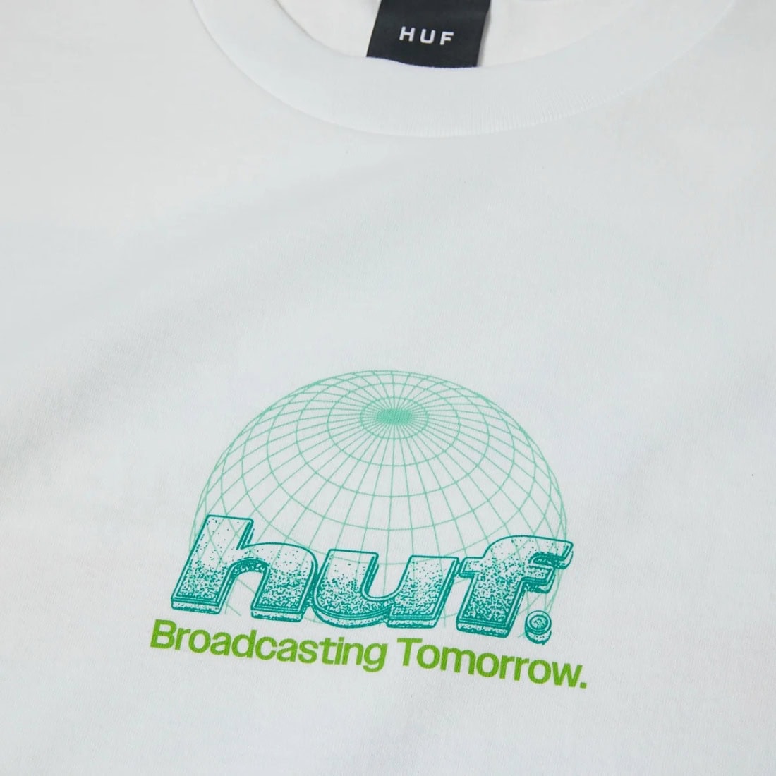 Huf Worldwide Network T-Shirt - White - Mens Graphic T-Shirt by Huf