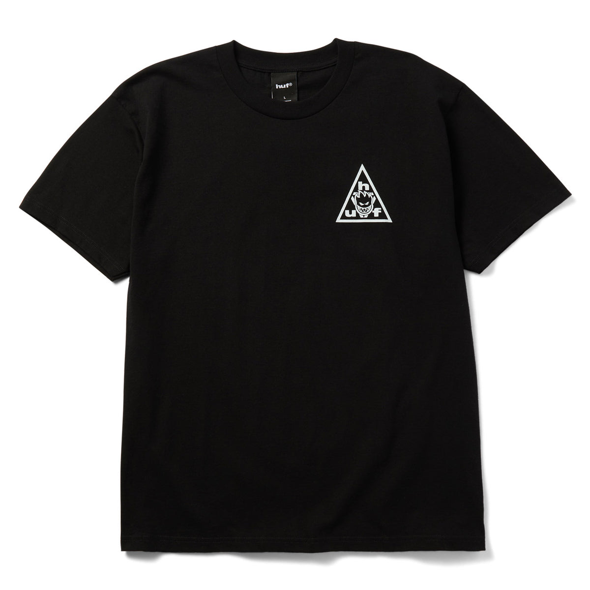 Huf X Spitfire Sticker Tt T-Shirt - Black