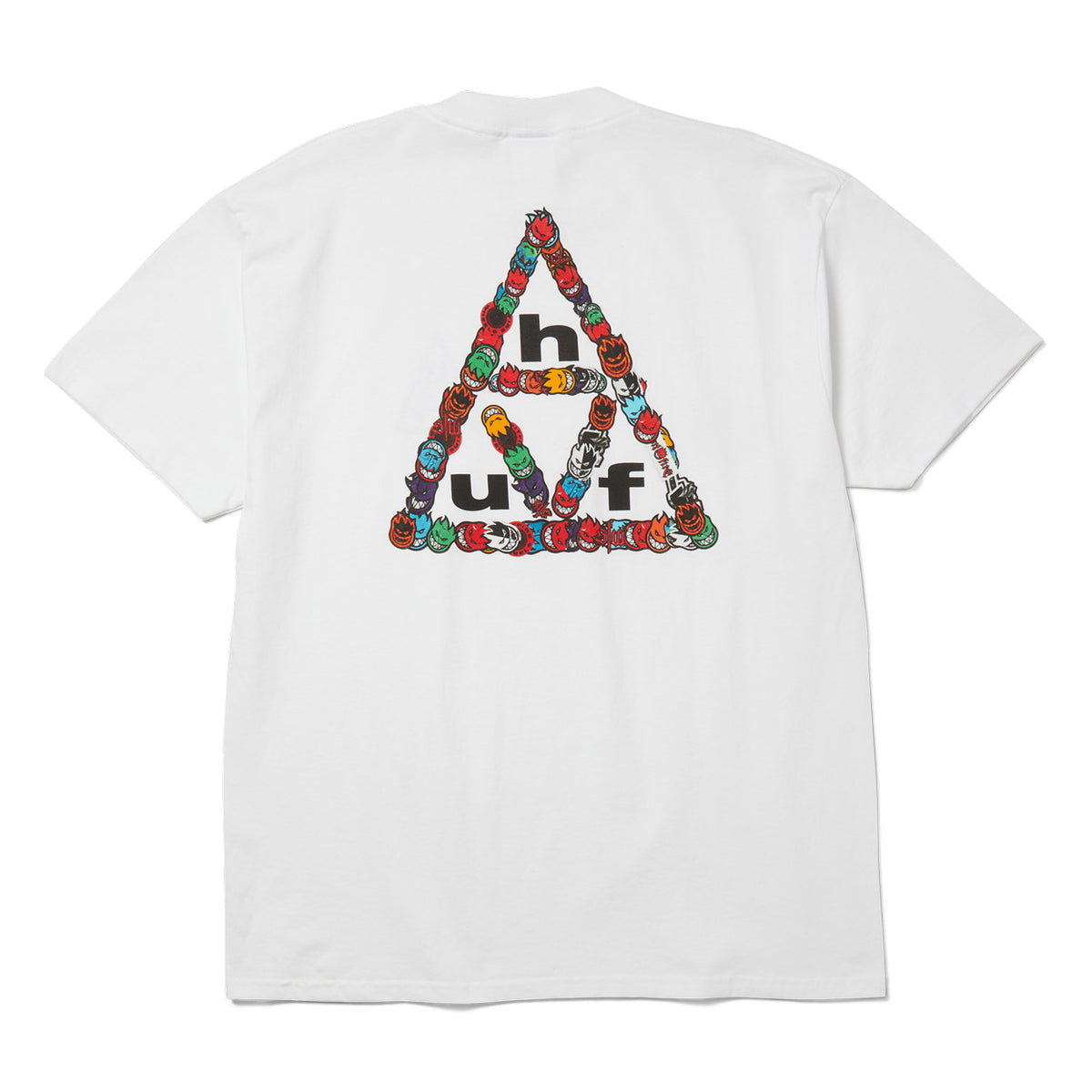 Huf X Spitfire Sticker Tt T-Shirt - White