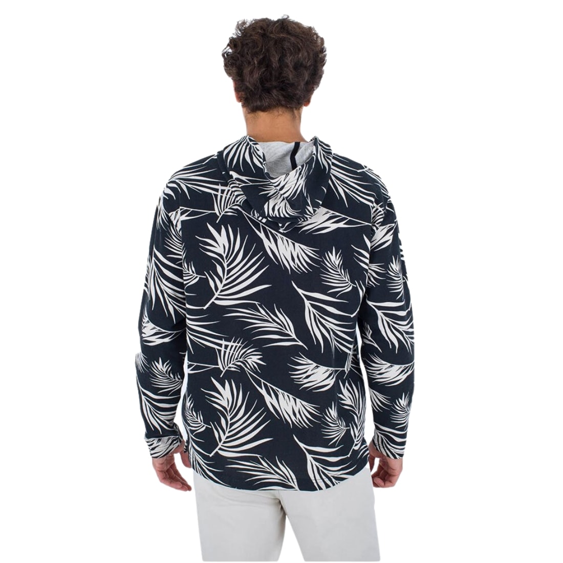 Hurley OG Hooded Poncho - Black - Mens Pullover Hoodie by Hurley