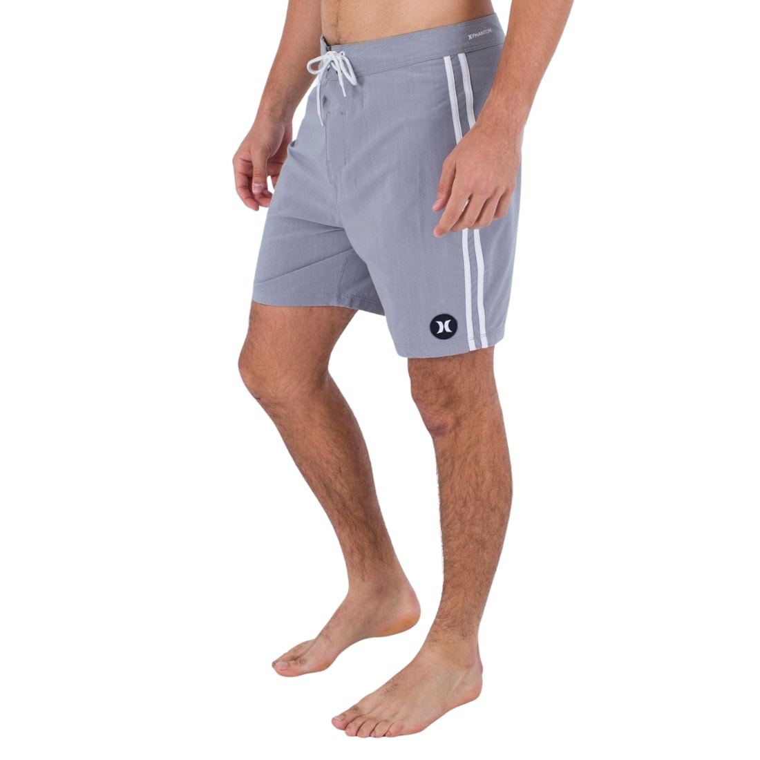 Hurley Phantom Naturals Tailgate Shorts - Particle Grey - Mens Walk Shorts by Hurley