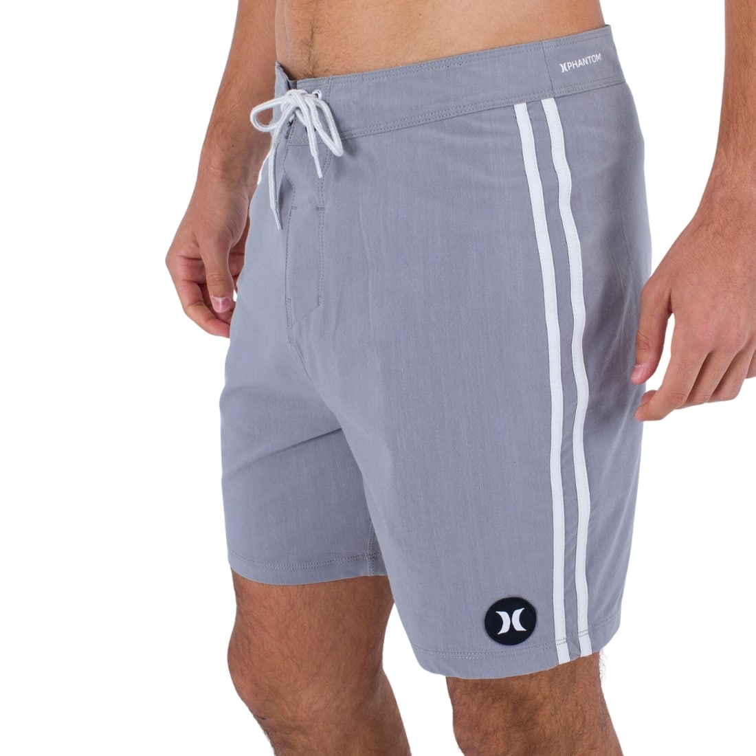 Hurley Phantom Naturals Tailgate Shorts - Particle Grey - Mens Walk Shorts by Hurley