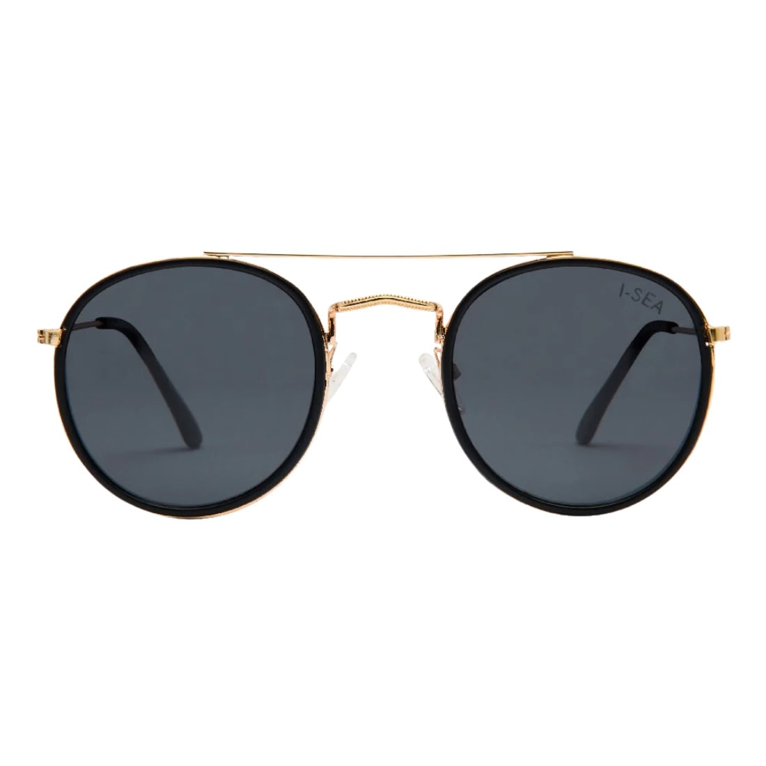 I-Sea All Aboard Polarized Sunglasses - Black - Round Sunglasses by I-Sea