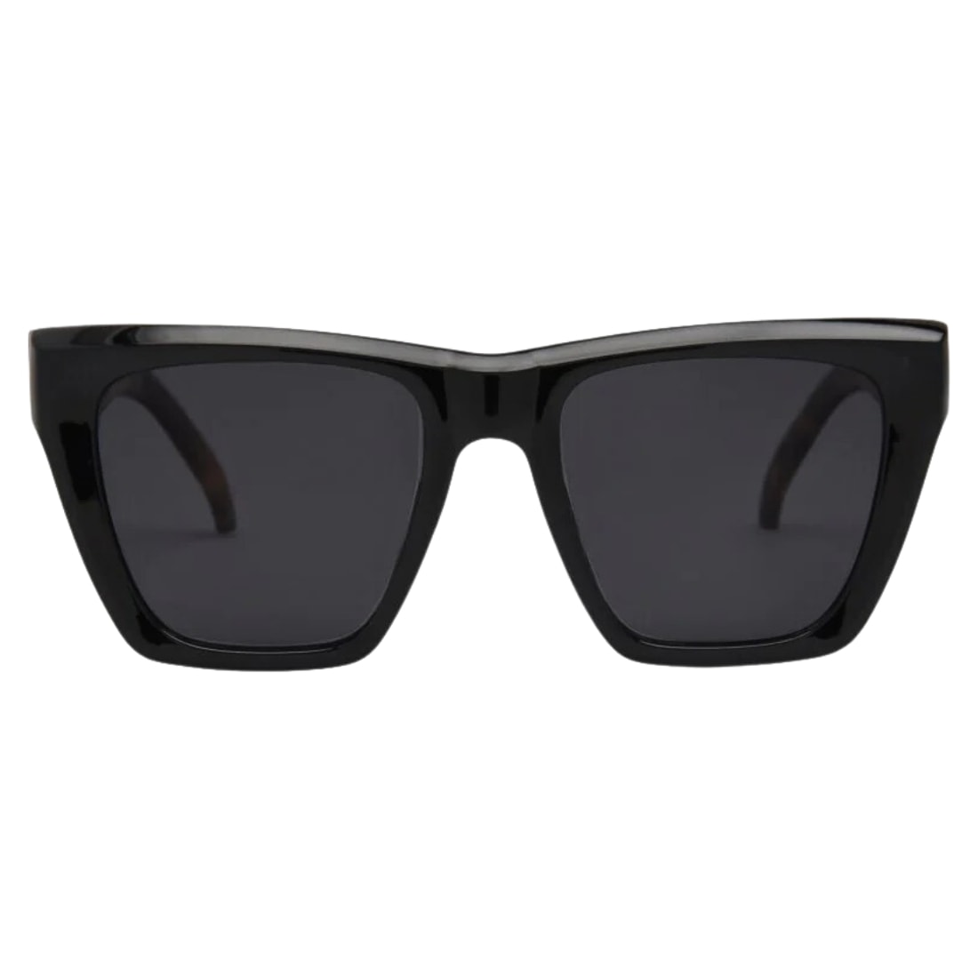 I-Sea Ava Polarised Sunglasses - Black & Blonde Tortoise/Smoke Polarized Lens