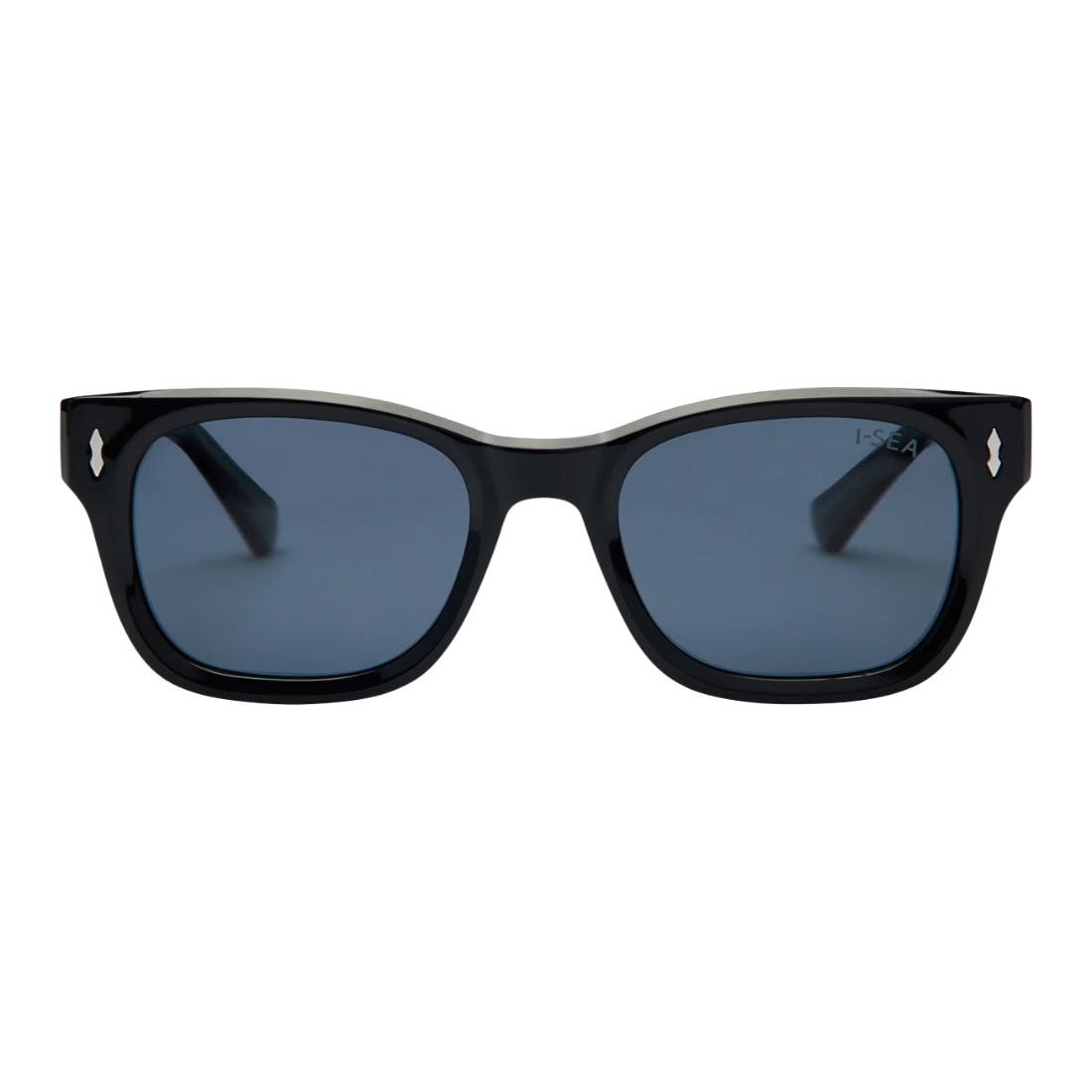 I-Sea Declan Polarised Sunglasses - Black/Smoke - Square/Rectangular Sunglasses by I-Sea