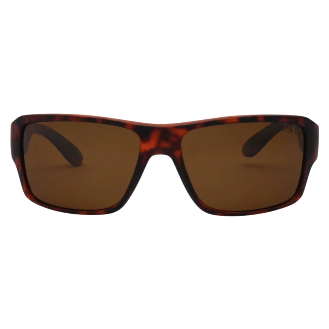 I-Sea Freebird Polarised Sunglasses - Tort Rubber/Brown Polarized - Square/Rectangular Sunglasses by I-Sea