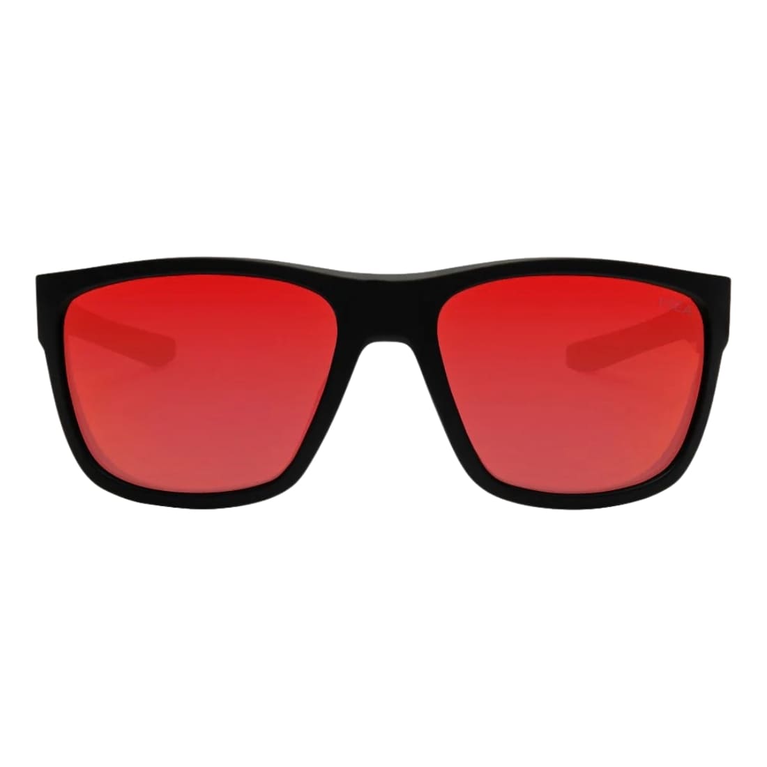 I-Sea Greyson 2.0 Polarized Sunglasses - Black/Red - Wrap Around Sunglasses by I-Sea