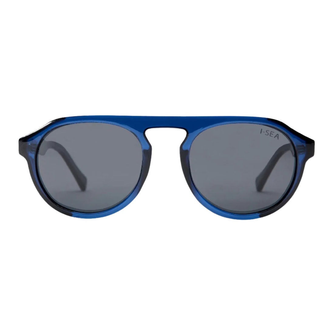 I-Sea Ivan Florence Polarized Sunglasses - Dark Seas/Smoke - Round Sunglasses by I-Sea