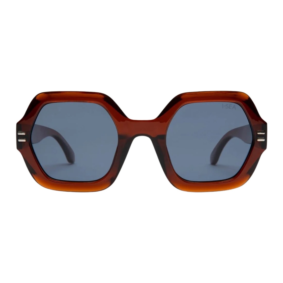 I-Sea Joni Polarized Sunglasses - Cola - Round Sunglasses by I-Sea