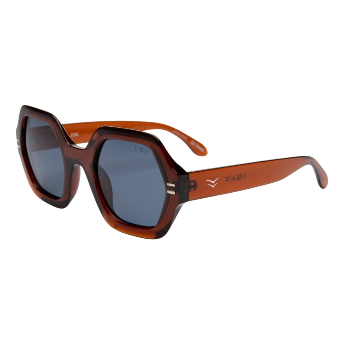 I-Sea Joni Polarized Sunglasses - Cola - Round Sunglasses by I-Sea