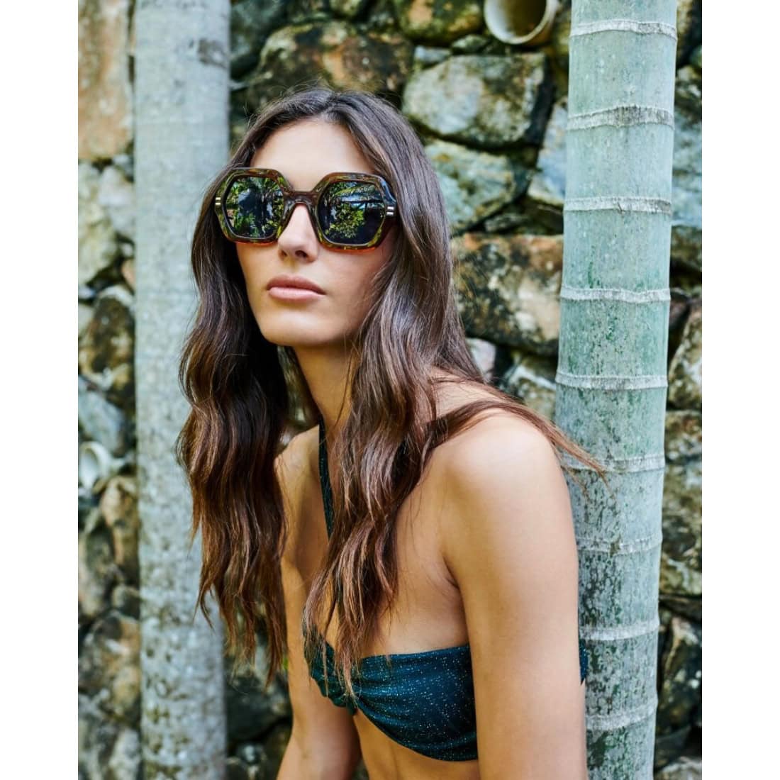 I-Sea Joni Polarized Sunglasses - Cola - Round Sunglasses by I-Sea