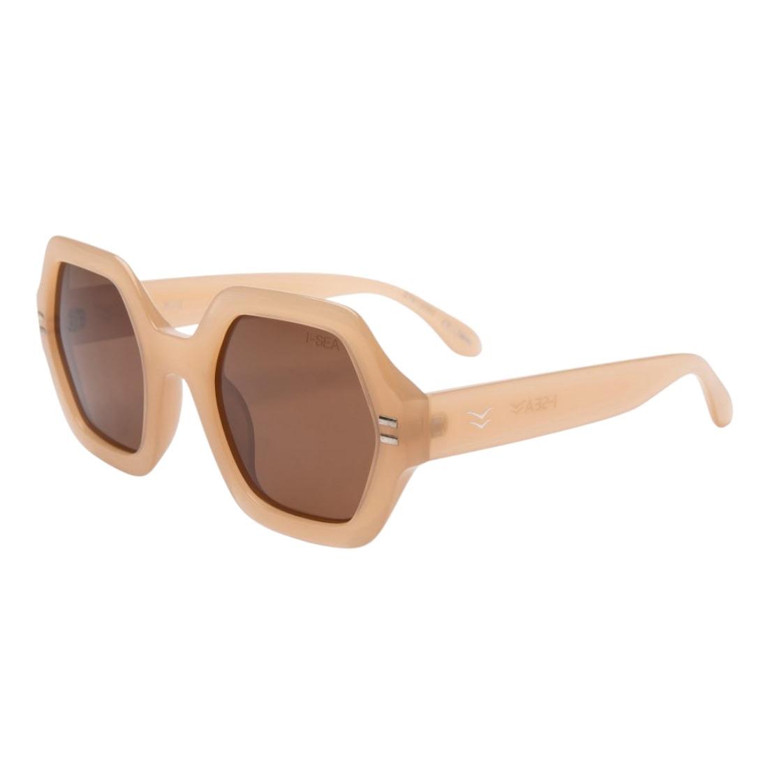 I-Sea Joni Polarized Sunglasses - Vanilla - Round Sunglasses by I-Sea