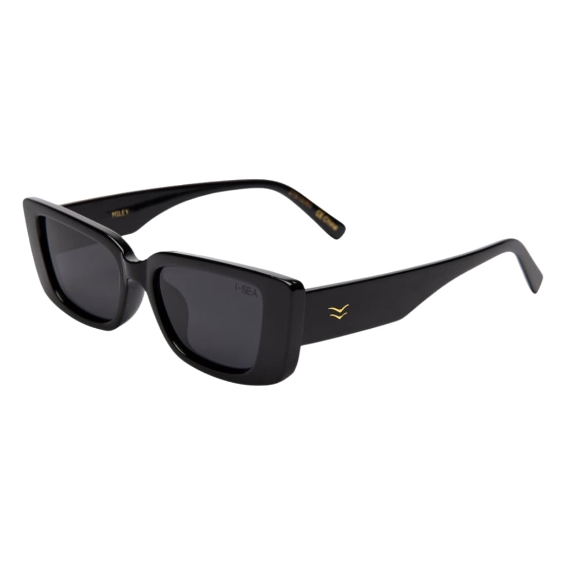 I-Sea Miley Polarized Sunglasses - Black Polarised - Cat Eye Sunglasses by I-Sea