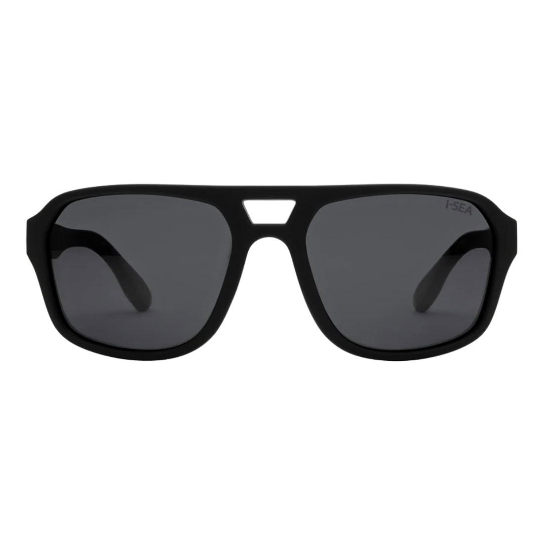 I-Sea San O Polarised Sunglasses - Ink/Smoke - Square/Rectangular Sunglasses by I-Sea