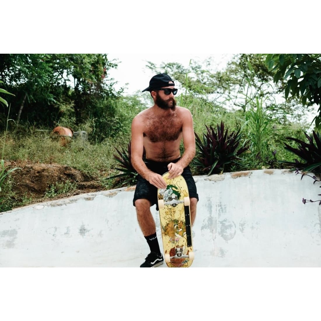 I-Sea Seven Seas Polarized Sunglasses - Black/Smoke - Square/Rectangular Sunglasses by I-Sea