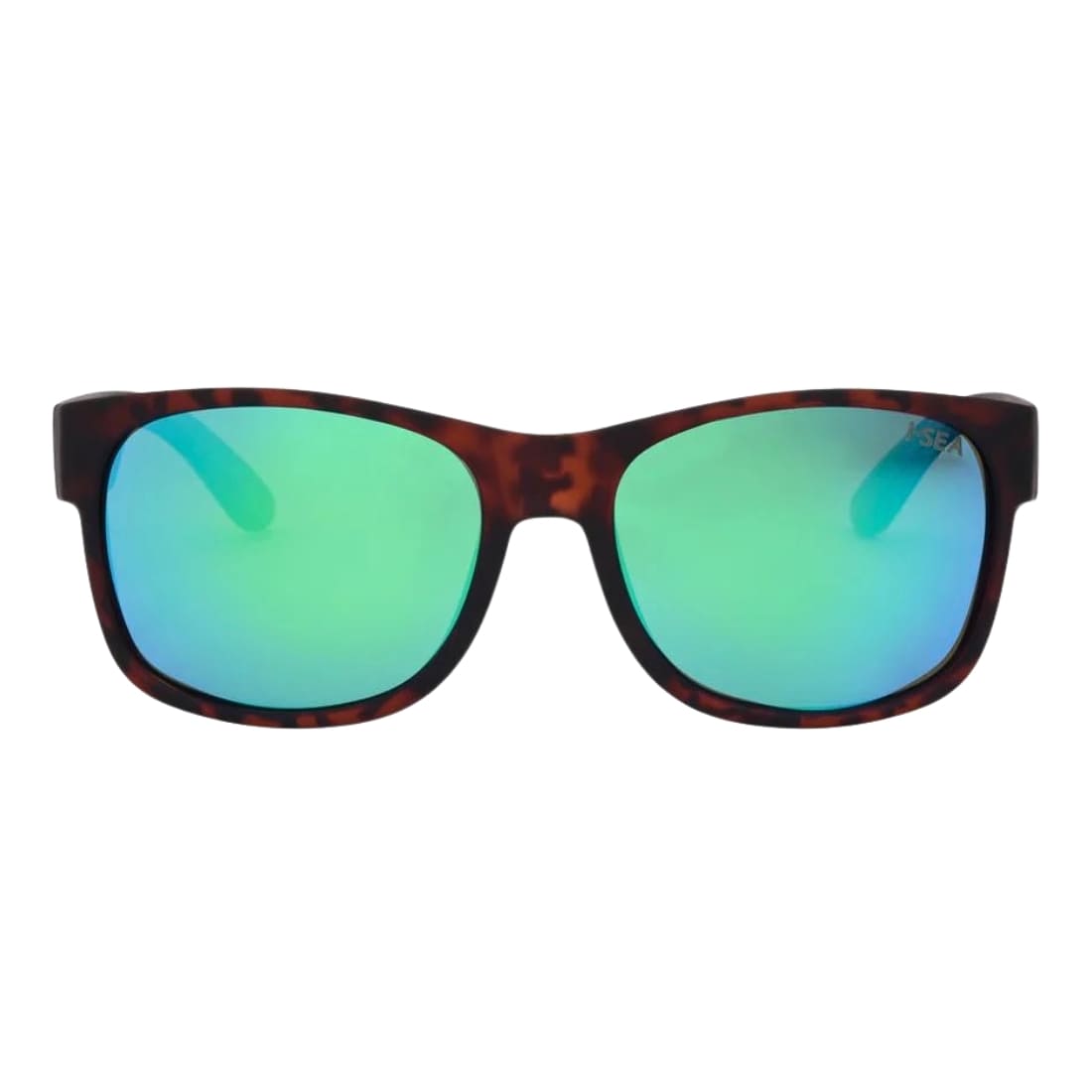 I-Sea Seven Seas Polarized Sunglasses - Tort/Green - Square/Rectangular Sunglasses by I-Sea