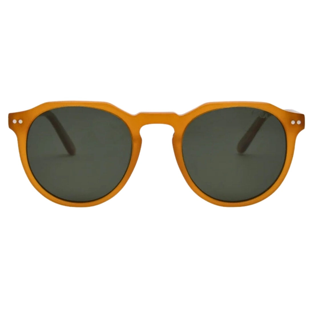 I-Sea Watty Round Polarised Sunglasses - Sunshine/Green Polarized Lens - Round Sunglasses by I-Sea