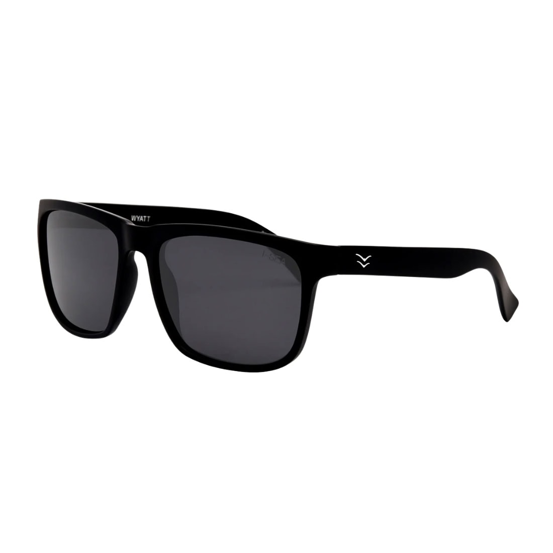 I-Sea Wyatt Polarised Sunglasses - Black Smoke