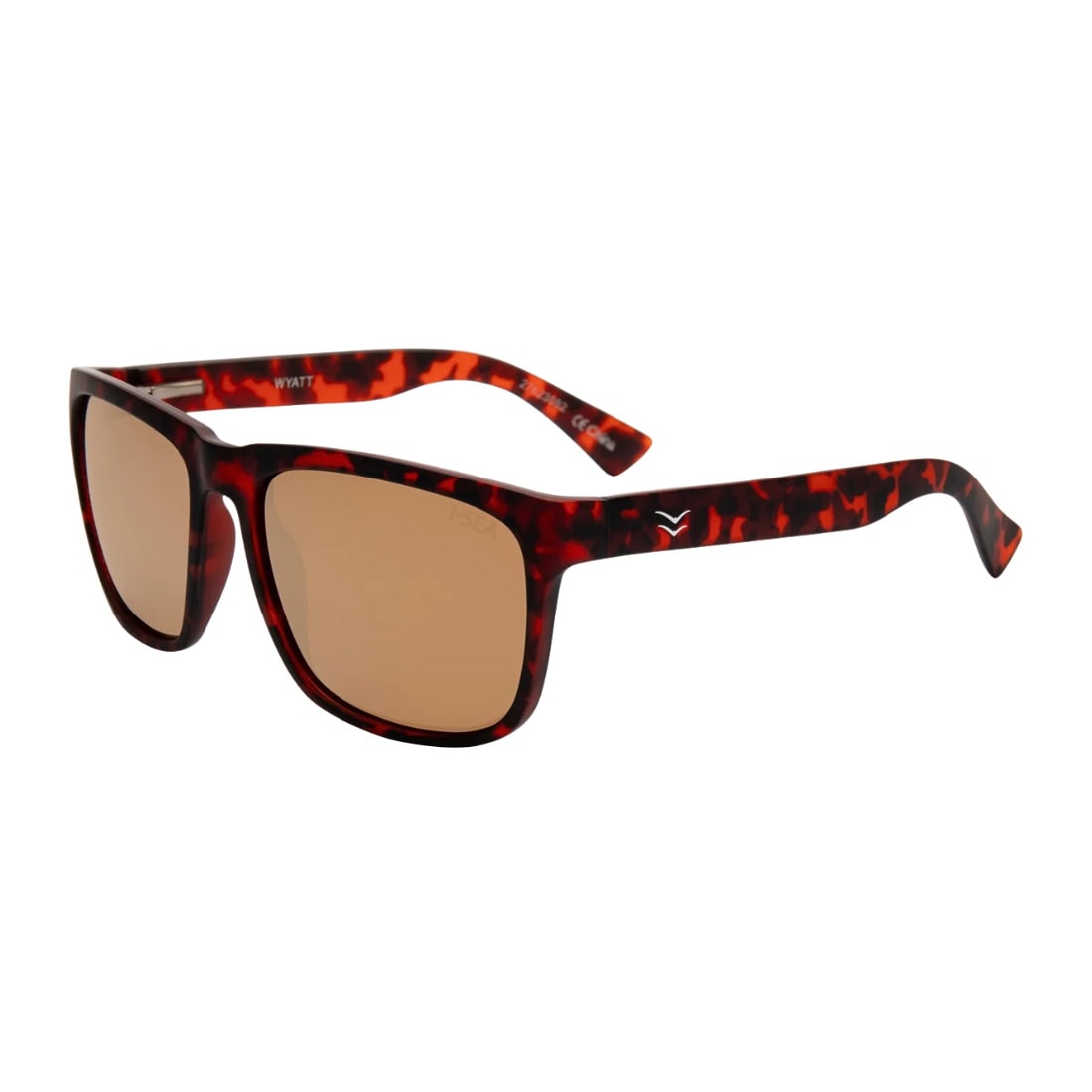 I-Sea Wyatt Polarised Sunglasses - Tortoise/Copper