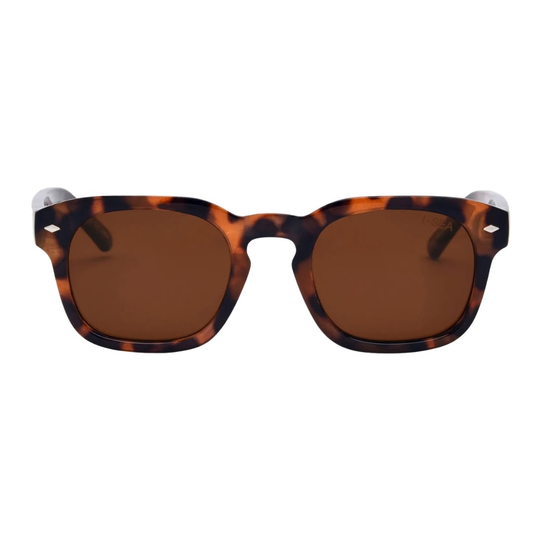 I-Sea Blair 2.0 Polarised Sunglasses - Tort/Brown - Square/Rectangular Sunglasses by I-Sea