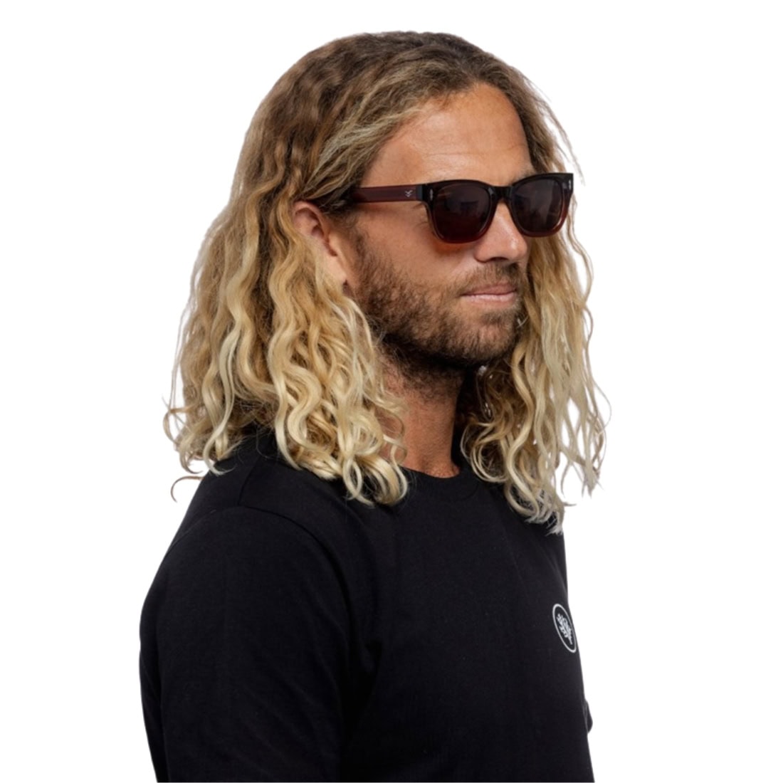I-Sea Declan Polarised Sunglasses - Cola/Brown - Square/Rectangular Sunglasses by I-Sea