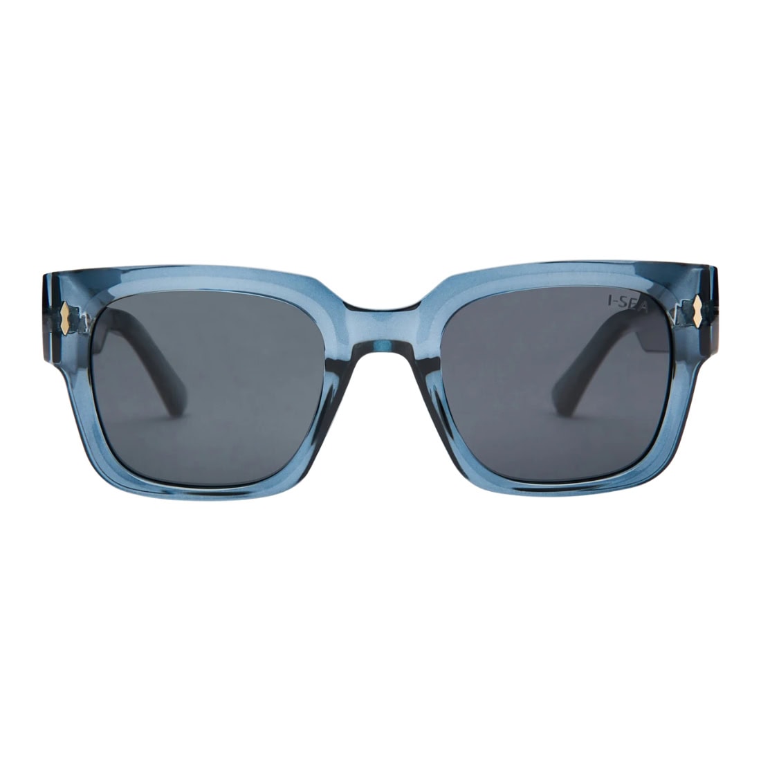 I-Sea Parker Polarised Sunglasses - Dark Seas/Smoke - Square/Rectangular Sunglasses by I-Sea