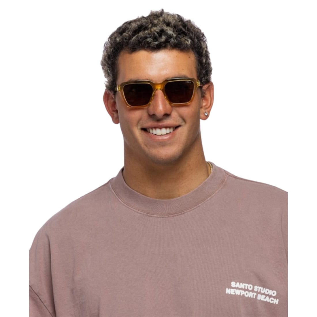 I-Sea Phoenix Polarised Sunglasses - Antique/Brown - Square/Rectangular Sunglasses by I-Sea