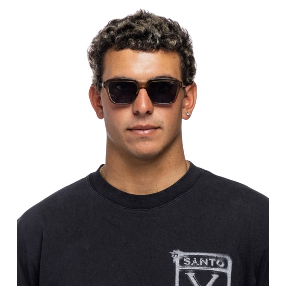 I-Sea Phoenix Polarised Sunglasses - Taupe/Navy - Square/Rectangular Sunglasses by I-Sea