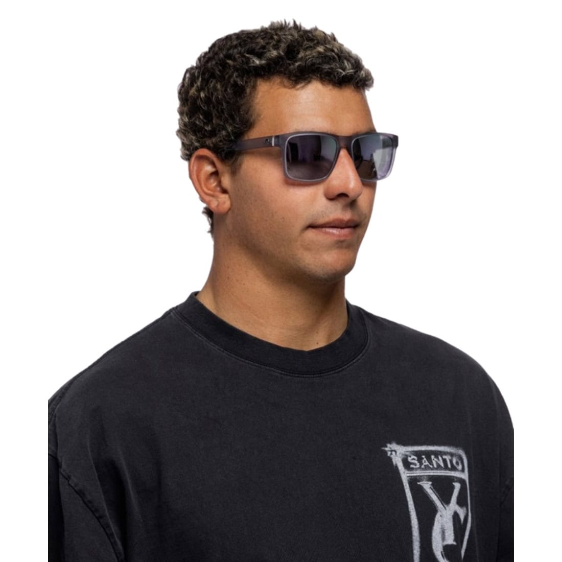 I-Sea Ryder Polarised Sunglasses - Grey/Purple - Square/Rectangular Sunglasses by I-Sea