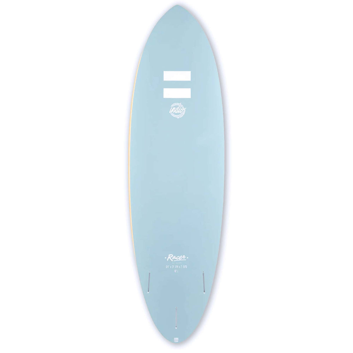 Indio 6'4 Racer Ultra Endurance Epoxy Soft Surfboard - 42L - Sand - Softboard by Indio 6ft 4