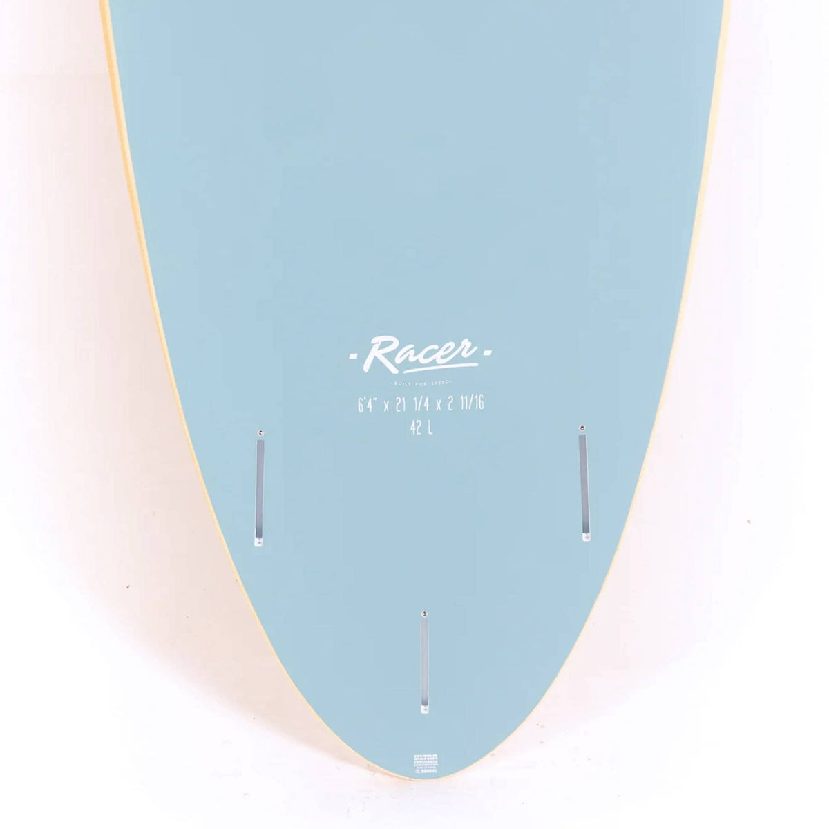 Indio 6'4 Racer Ultra Endurance Epoxy Soft Surfboard - 42L - Sand - Softboard by Indio 6ft 4