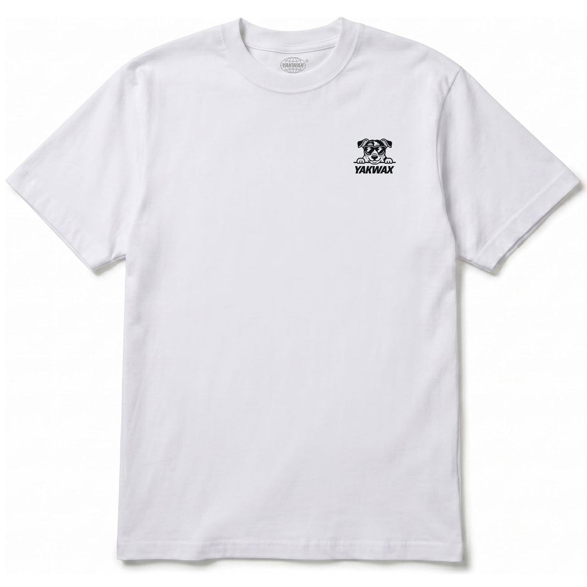 Yakwax Jack Russell T-Shirt - White/Mono - Mens Graphic T-Shirt by Yakwax