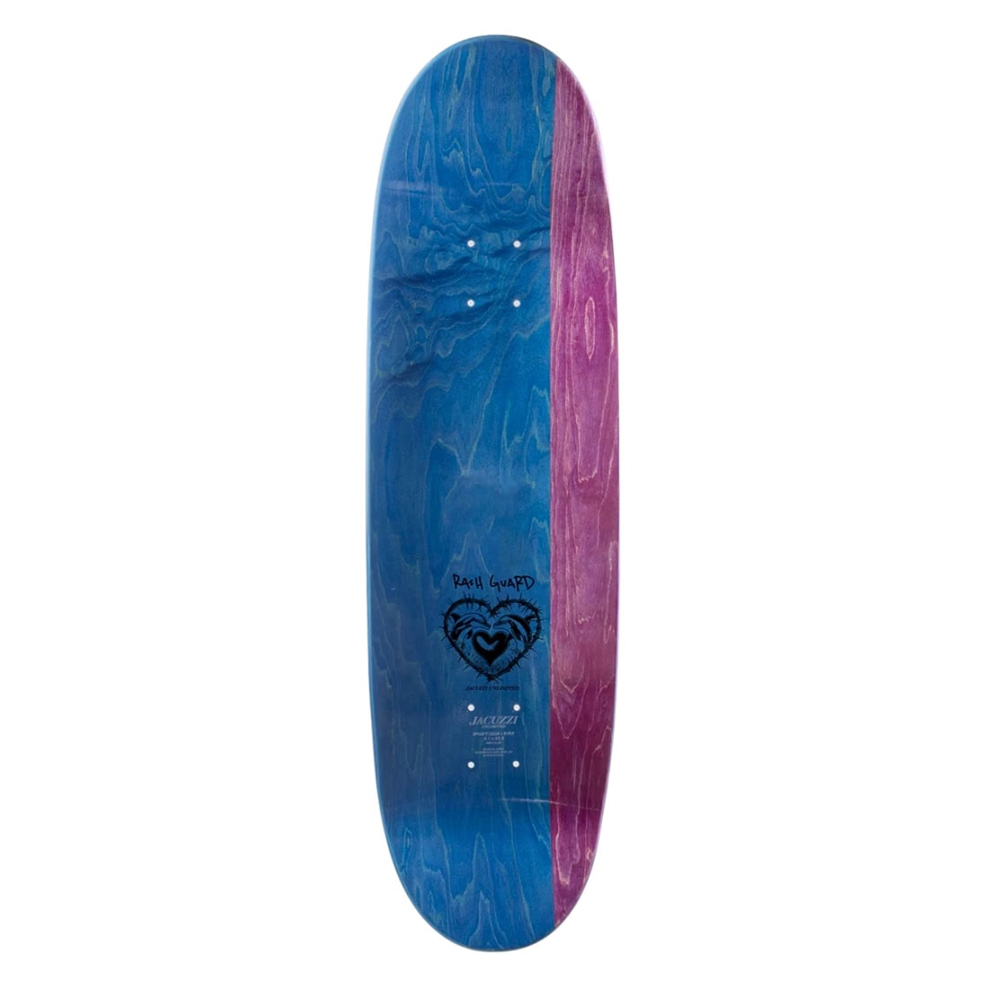 Jacuzzi Unlimited 9.125&quot; Jackson Pilz Skim Board EX7 Deck - Yellow - Skateboard Deck by Jacuzzi Unlimited 9.125 inch
