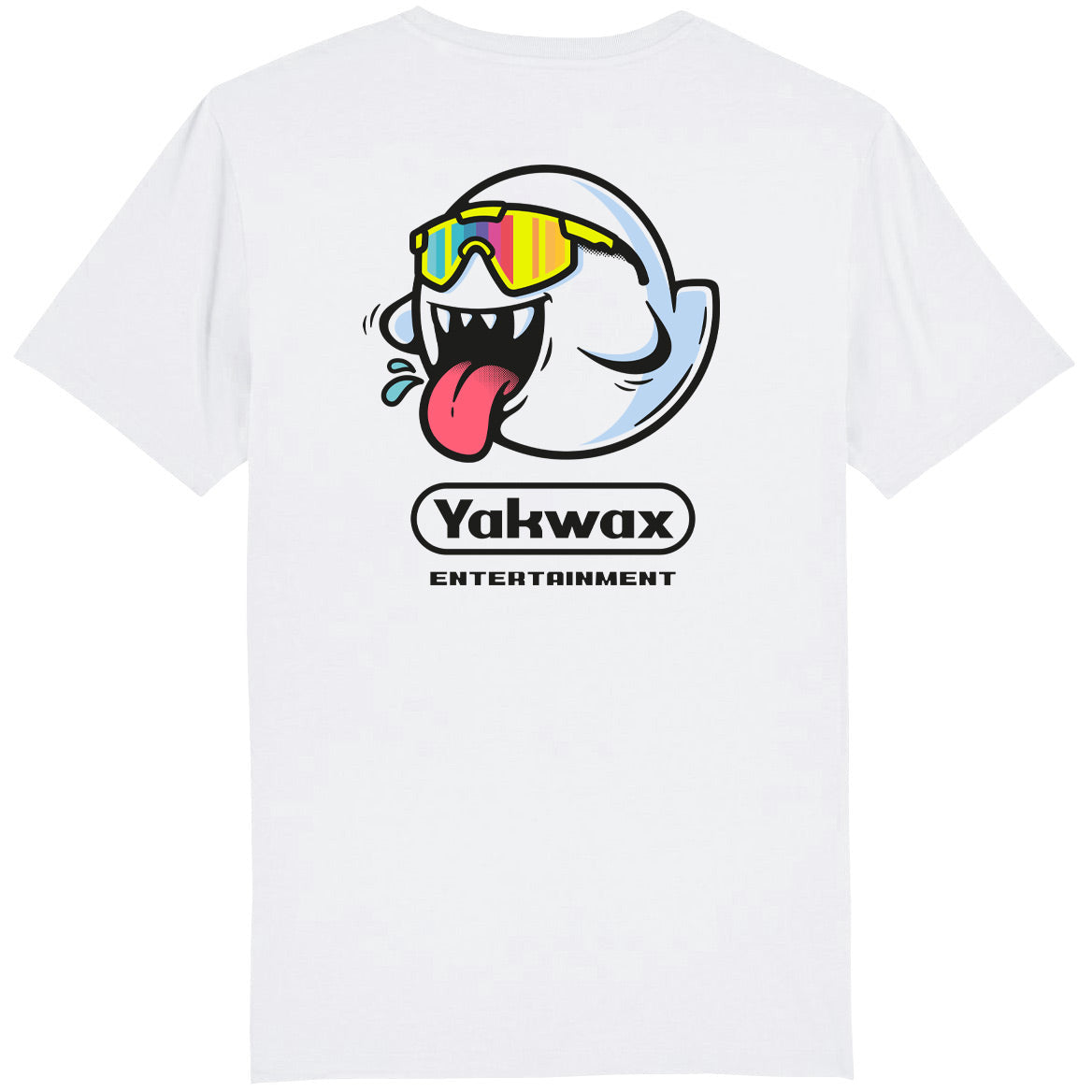 Yakwax Kids Ghost T-Shirt - White - Boys Surf Brand T-Shirt by Yakwax