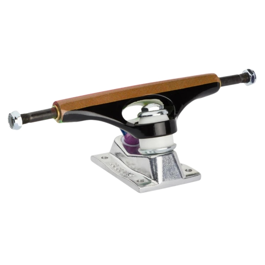 Krux 8.0" K5 Rainbow 2 Dlk Standard Trucks (Pair) - Rainbow - Skateboard Trucks by Krux 8.0 inch