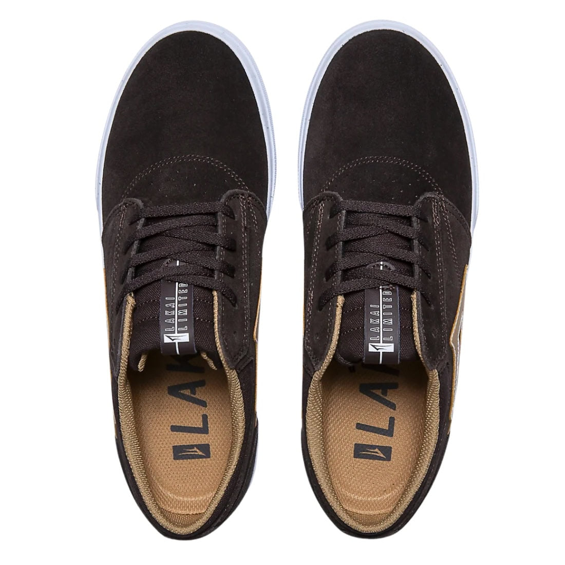 Lakai Griffin Skate Shoes - Chocolate Suede - Mens Skate Shoes by Lakai