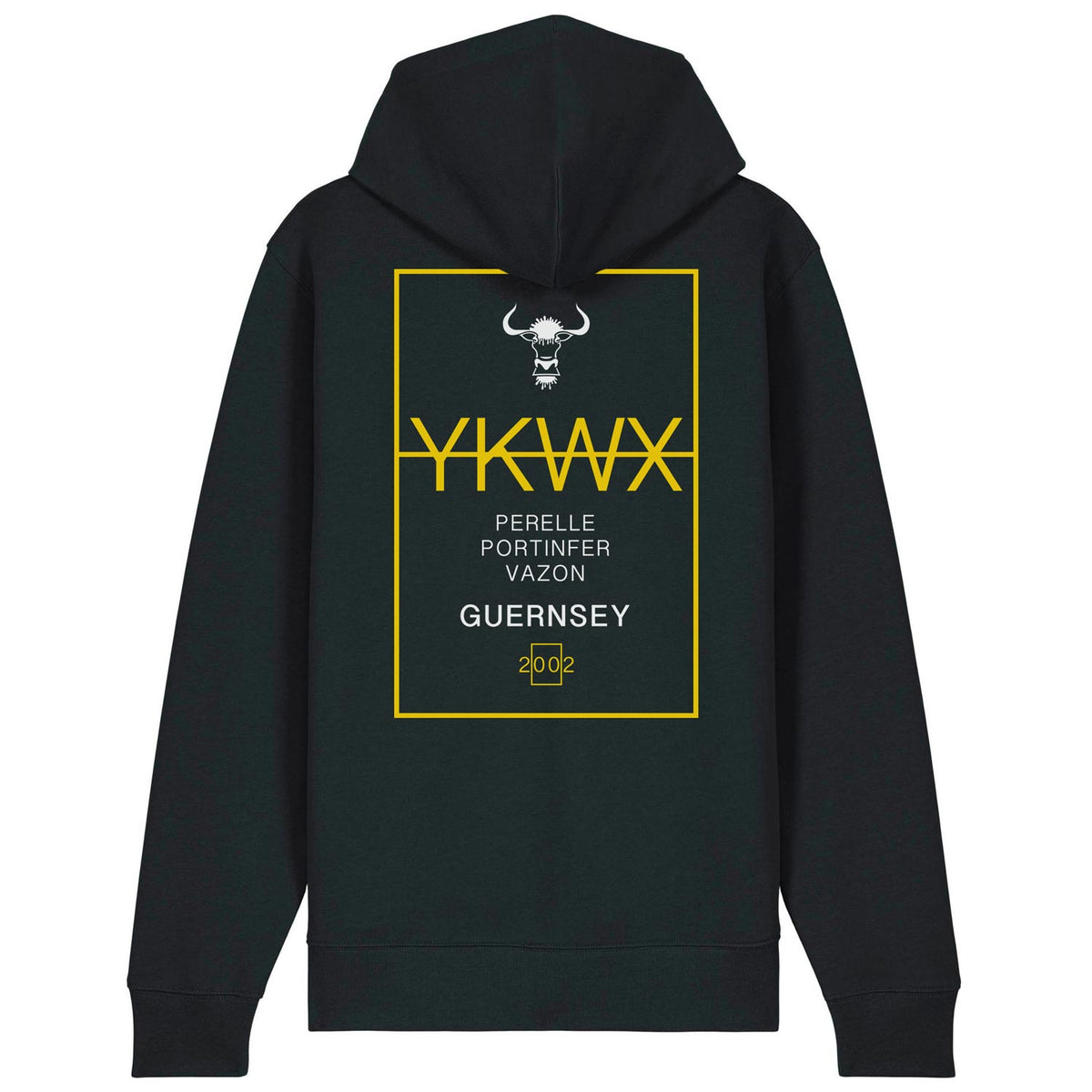 Yakwax Line Up Zip Hoodie - Black/Wu - Mens Zip Up Hoodie by Yakwax